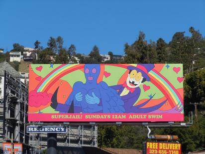 Superjail 2 adultswim billboard Озабоченый билборд