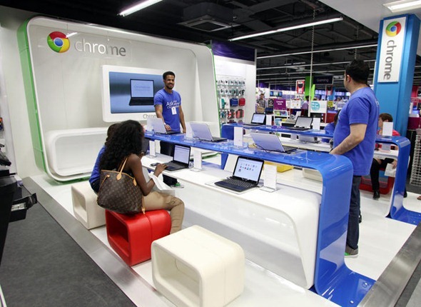 google chromezone store Магазин Google в Лондоне